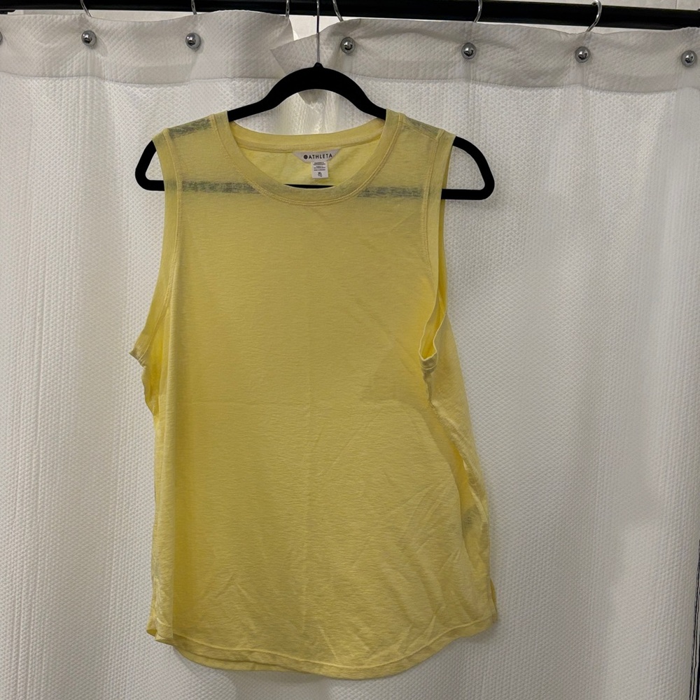 Athleta Butter yellow  Women's Sleeveless Top